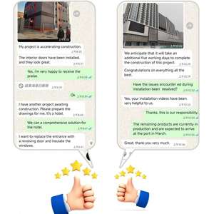 Marcos de Ventana de Aluminio Personalizados con Doble Acristalamiento a Prueba de Huracanes, Ventanas Deslizantes Verticales para Exterior de Guillotina Simple y Doble - Product Image 4