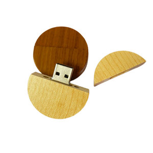 Memoria USB de Madera con Grabado de Logotipo Gratuito de 64 GB, 1 GB, 2 GB, 4 GB, 2.0, Regalo Divertido, Memoria USB 3.0, 8 GB, 16 GB, 32 GB - Product Image 1