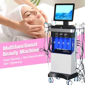 Equipamento de beleza para Dermoabrasão e cuidados faciais 14 em 1 Máquina de beleza multifuncional