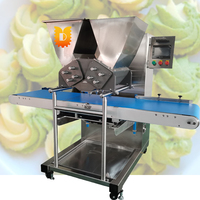 Machine industrielle commerciale automatique nouvelle génération pour la formation de biscuits bicolores en acier inoxydable, extrudeuse à pâtisserie multifonctionnelle