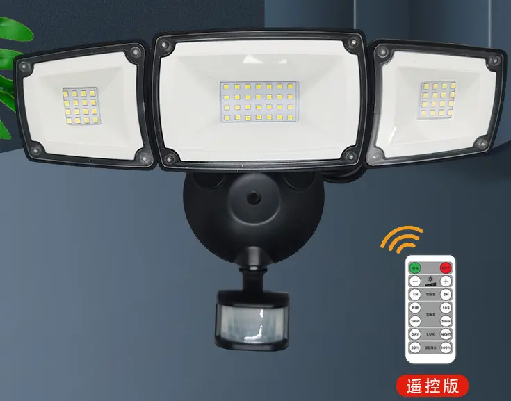 Intelligent lighting Control Smart Led Night Flood Light Security Motion Sensor Light Outdoor for Garage