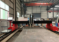 Machine de découpe au plasma et au gaz CNC à portique lourd MS-4C |   Moteur servo haute précision 220V, 50 mm, vitesse élevée 6 m/min