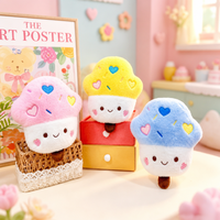 Machine à griffes de 20-25 cm pour mini-jouets en peluche et animaux en peluche avec porte-clés