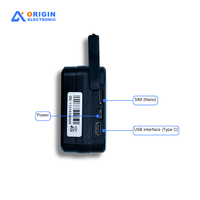 Traceur GPS Mini 4G Sans Fil Rechargeable avec Aimant Puissant et Suivi en Temps Réel pour Voitures/Vélos avec Fonction Anti-Sabotage