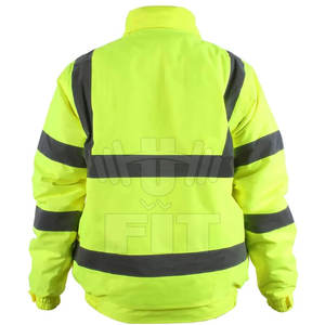 Chaqueta de Seguridad Ligera y Transpirable Personalizada U FIT FITNESS GEAR UF-528, Chaqueta de Softshell con Reflectivo, Cálida, de Algodón y Poliéster, Elegante - Product Image 2