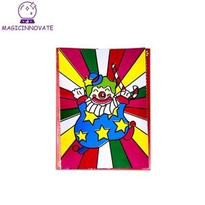Grande carte de couleur de Clown changeante, tours magiques, jouets pour enfants, près de la scène, accessoires magiques faciles à faire, jouets classiques pour enfants - Product Image 1