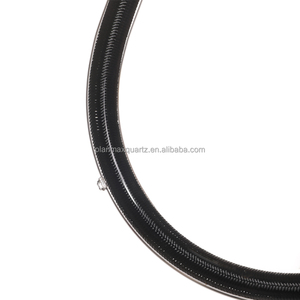 12V 24V 36V 50W 100W Tubo de calor de vidrio Bombilla de calefacción halógena infrarroja Lámpara de calentador de cuarzo de fibra de carbono - Product Image 6