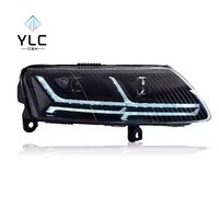 Phares de voiture pour Audi A6 Phare Projecteur Lentille 2004-2011 Signal Dynamique Phare A6 C6 LED Phares Drl Accessoire Automobile