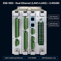Relé de Protección de Transformadores EastSong ES8-1852 Trifásico con Doble Ethernet RS485 Modbus RTU/IEC 61850 y Red Redundante