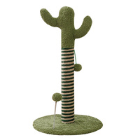 Griffoir de luxe en sisal pour chat avec base stable, arbre à chat adapté aux grands chats, pour aiguiser les griffes en intérieur, OEM/ODM
