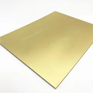 Alands plexiglass 4mm acrylic sheet mirror gold acrylic mirror for bathroom