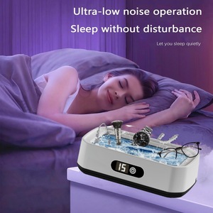 Nettoyeur à ultrasons pour bijoux avec écran LED numérique 5 vitesses, <span class=keywords><strong>appareil</strong></span> de <span class=keywords><strong>nettoyage</strong></span> à ultrasons de 650 ml - Product Image 5