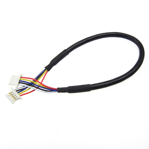 Cavo di alimentazione Molex 2510 a 2 pin, terminazione singola aperta, passo 2,54 mm, con cavo a spina spellata per connessione alimentazione apparecchiature - Product Image 6