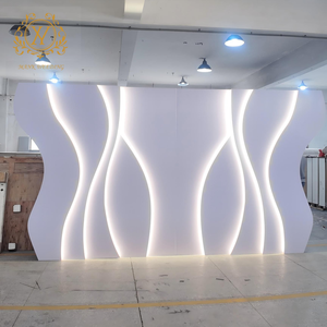 Hiện Đại LED Backdrop Tường Đám Cưới Nền Bảng Điều Chỉnh Trang Trí Nhiếp Ảnh Khu Vực Nền Bảng Cho Engagement Party Địa Điểm - Product Image 1