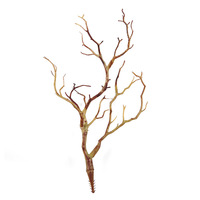 Petites branches de corail artificielles en plastique, plantes vertes, décorations de Noël, décorations festives, salon, extérieur