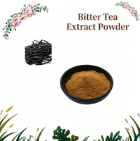 Extrait de thé amer 10:1, poudre d'extrait de thé Kuding de qualité alimentaire, poudre de feuilles végétales pour boisson santé