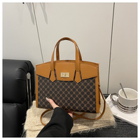 Bolsos de Hombro Cuadrados de Lujo Vintage de PU de Alta Calidad para Mujer 2026, Bolsos de Mensajero con Cadena Estampada, Bolsos de Diseñador de Marcas Famosas