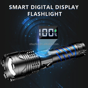 50 Wát trắng Laser cao mạnh mẽ cao lumen USB có thể sạc lại 5 chế độ Zoomable LED <span class=keywords><strong>Torch</strong></span> mạnh mẽ chiến thuật đèn pin cho trường hợp khẩn cấp - Product Image 3