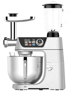 Batteur sur socle planétaire robuste 8L 1800W, tête inclinable, en aluminium moulé sous pression, 12 vitesses, grand écran tactile couleur, mélangeur de <span class=keywords><strong>cuisine</strong></span> OEM - Product Image 5