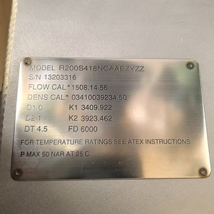 Emerson gerakan mikro R200S Coriolis <span class=keywords><strong>Meter</strong></span> <span class=keywords><strong>2</strong></span> inci (DN50) 316L baja antikarat Flowmeter Coriolis pengukur aliran <span class=keywords><strong>Meter</strong></span> - Product Image 2