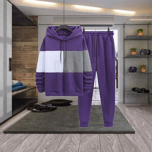 ชุดวอร์มมีฮู้ดผู้ชายขายดี คุณภาพสูง ระบายอากาศได้ดี สไตล์เรียบง่าย สำหรับฤดูหนาว เหมาะกับการเล่นกีฬาและแฟชั่น สามารถปรับแต่งได้ - Product Image 2