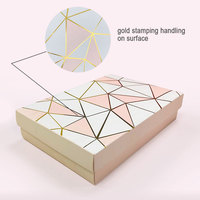 Emballage cadeau personnalisé en papier couché, style dossier, avec lamination mate, recyclable, de luxe, pour chocolat, avec séparateurs, pour chewing-gum