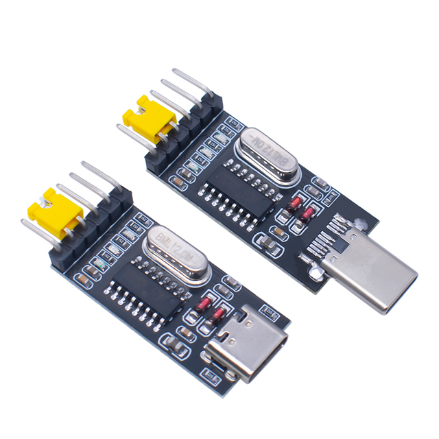 WAVGAT CH340 Module Type-C Port to Serial Port Adapter for Android Phone USB TTL OTG Debugging Download-AI/ML Application