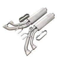 Échappement à soupapes OEM de haute qualité UML pour Mercedes Benz AMG W464 G63 G500 2019-2023 5.5T Silencieux Valvetronic Catback