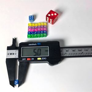 Dado Acrílico Transparente D6 de Alta Calidad con Esquinas Cuadradas, Personalizado, para Juegos de Mesa, Pequeño, de 5 mm - Product Image 3