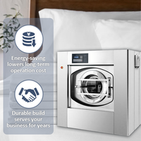 Lave-linge industriels 50kg 70kg 100kg 130kg 150kg pour hôtels, lave-linge pour draps d'hôtel, lave-linge pour draps de lit pour chaînes hôtelières