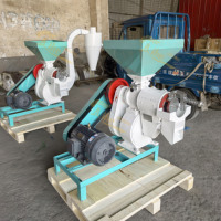 Machine à décortiquer le maïs et le millet, décortiqueuse de riz paddy, haute efficacité, 200 kg/h, pour maïs, blé et autres graines