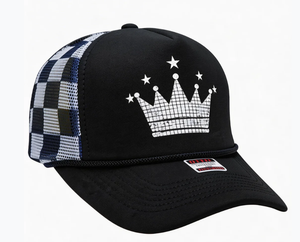 Gorra de béisbol de malla tipo trucker de primera calidad para hombre con letras bordadas y protección solar - Product Image 4