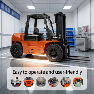 Alat Angkat 3 Ton 4 Ton 5 Ton 6 Ton Forklift 7 Ton 8 Ton Forklift diesel Mesin Forklift untuk Batu Paving yang Dipalletkan - Product Image 3
