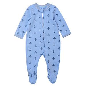 All'ingrosso tuta di cotone neonato a maniche lunghe con cerniera <span class=keywords><strong>pigiama</strong></span> copri piedi per strisciare il bambino <span class=keywords><strong>in</strong></span> autunno per gli uomini e le donne - Product Image 6