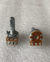RUIST alpes véritable japonais original 16 potentiomètre A100K A50K double 6 broches potentiomètre de volume 25MM arbre