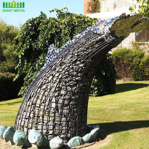 Mur De Soutènement En <span class=keywords><strong>Gabion</strong></span> soudé Avec Clôture Sur Haut mur de <span class=keywords><strong>gabion</strong></span> soudé - Product Image 3