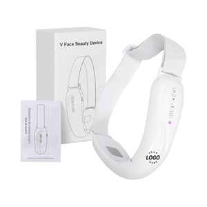 Masajeador Facial y de Cuello en Forma de V, Portátil, con Logotipo Personalizado, Temperatura Constante, Compresa Caliente, Estimulación Muscular, Lifting Facial - Product Image 1