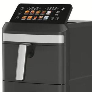 Freidora de Aire de Doble Cesta 13L 2026, 2800W, Control Digital, Temporizador 0-60min, 200 ° Control de temperatura C, sin aceite, mango de acero inoxidable - Product Image 2
