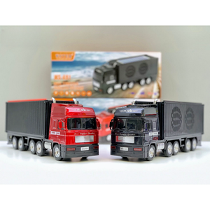 WS-691 BT Xe Tải Mô Hình Loa Không Dây Năng Lượng Mặt Trời Sạc TF Thẻ FM Đài Phát Thanh <span class=keywords><strong>USB</strong></span> Phát Lại Di Động <span class=keywords><strong>Hifi</strong></span> Màu Xanh Răng Loa Siêu Trầm Loa - Product Image 1