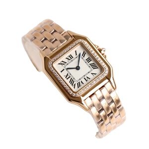 Nouvelle montre mécanique classique élégante pour femmes, montre-bracelet avec lunette sertie de diamants, design tendance, montre en saphir - Product Image 1