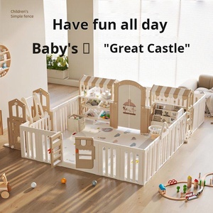 Parque Infantil Moderno y Estético para Bebés, Gran Valla de Seguridad Interior para Niños con Organizador de Juguetes para el Hogar - Product Image 2
