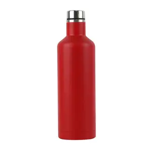 Groothandel Us Magazijn 480Ml Hot Verkoop Dubbele Wand 304 Roestvrij Stalen Thermoskan Water Spray Wijn Fles