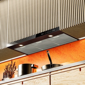 <span class=keywords><strong>Hotte</strong></span> aspirante électrique OEM 3 vitesses à interrupteur poussoir en acier inoxydable murale silencieuse avec ventilateur pour cuisine, usage domestique et hôtelier - Product Image 1