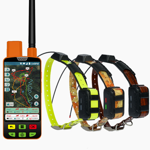 Eseek Localizzatore Satellitare GPS per Animali Domestici con Monitoraggio in Tempo Reale, Beeper per Cani da Caccia con Palmare e 3 Collari da Addestramento - Product Image 1