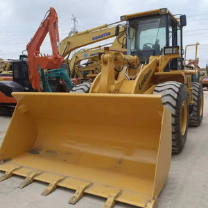Minicargadora frontal diésel amarilla para cargadora de ruedas, equipo de construcción, capacidad de cazo de 5.6m, motor de 160KW, alta eficiencia - Product Image 5