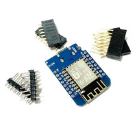 5/10 Uds ESP8266 -12 D1 Placa de desarrollo WiFi Micro USB 3,3 V basada en el módulo de PIN ESP12 WeMos D1 Mini