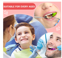 Ensemble de blocs de mastication dentaires et d'ouvre-bouche, 12 pièces, 3 tailles, codés par couleur, pour traitement en clinique