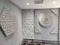 Décoration murale extérieure et intérieure en terre cuite, argile naturelle, briques creuses fines frittées, résistantes aux acides, design moderne