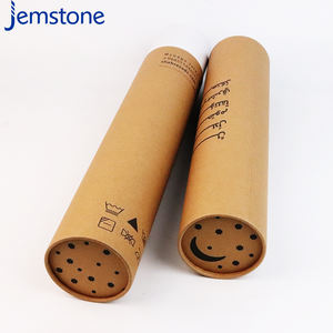 Boîte d'emballage de cylindre de tube de papier de matériaux choisis biodégradables pour le cadeau cosmétique - Product Image 4