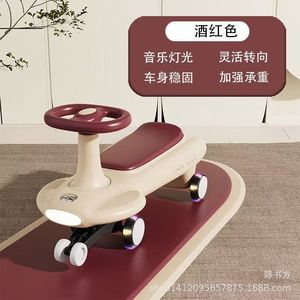 Children Ride On Toy Scooter With Music Lights Swivel <b>Wheels</b> Anti Tipping For Ages 1-6 Unisex <b>Plastic</b> Electric - Product Image 4